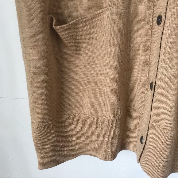 Beautiful Vintage Women’s 90s Nude Sweater Vest Size M or L - Picture 5 of 16